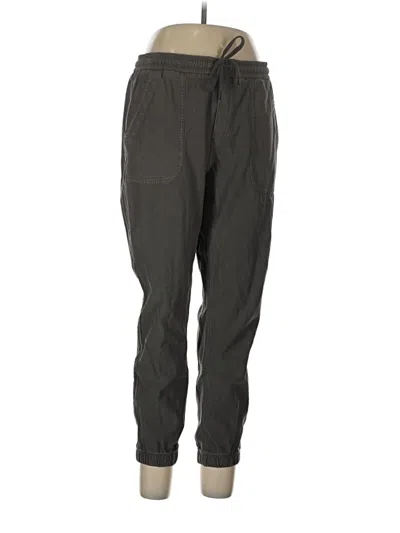 Pre-owned Athleta Track Pants In Gray