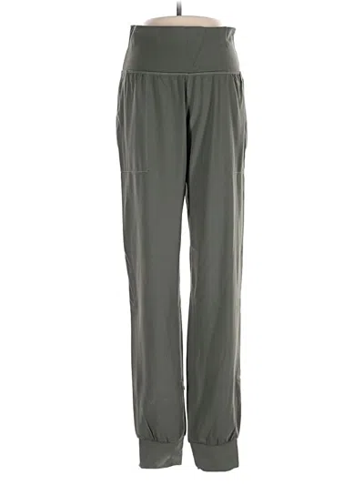 Pre-owned Athleta Track Pants In Gray