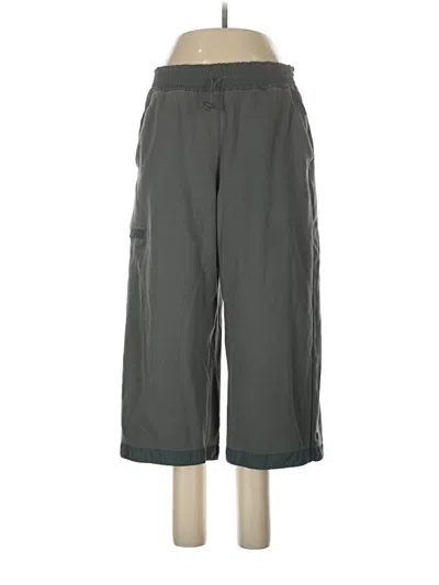 Pre-owned Athleta Track Pants In Gray