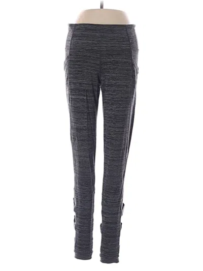 Pre-owned Athleta Track Pants In Gray