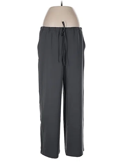 Pre-owned Athleta Track Pants In Gray