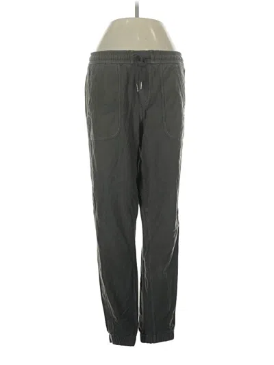Pre-owned Athleta Track Pants In Gray