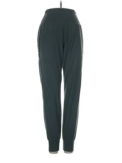 Pre-owned Athleta Track Pants In Gray