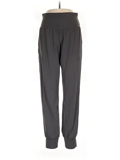 Pre-owned Athleta Track Pants In Gray