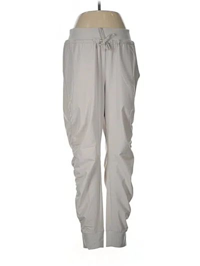 Pre-owned Athleta Track Pants In Gray
