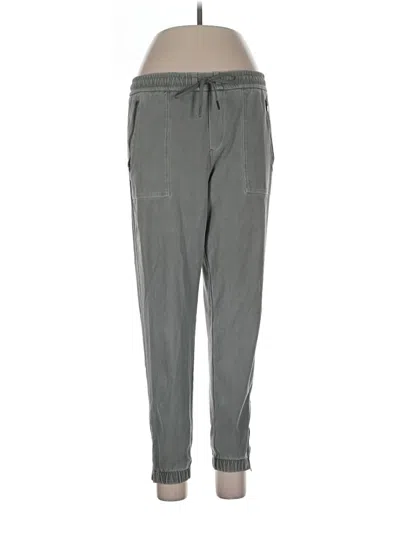 Pre-owned Athleta Track Pants In Gray