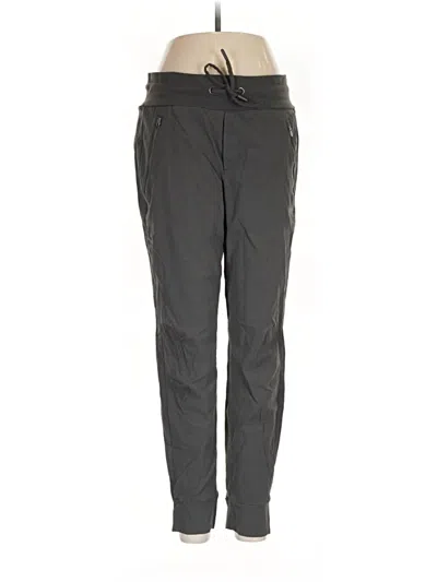 Pre-owned Athleta Track Pants In Gray