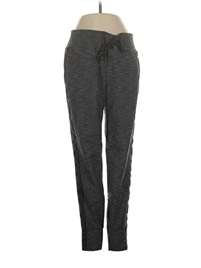 Pre-owned Athleta Track Pants In Gray