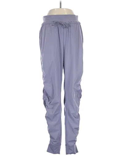 Pre-owned Athleta Track Pants In Gray