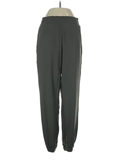 Pre-owned Athleta Track Pants In Gray