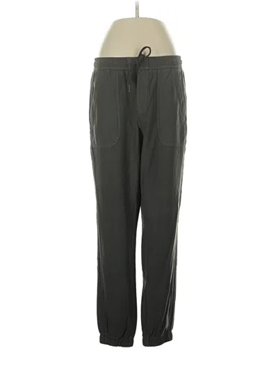 Pre-owned Athleta Track Pants In Gray