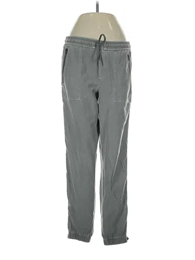 Pre-owned Athleta Track Pants In Gray