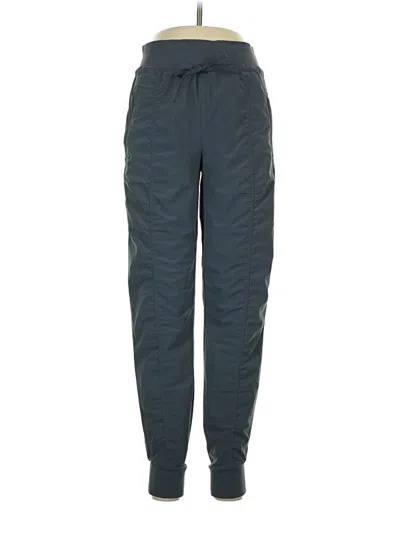 Pre-owned Athleta Track Pants In Gray