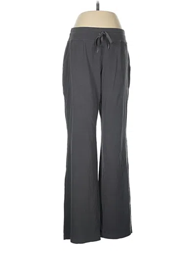 Pre-owned Athleta Track Pants In Gray