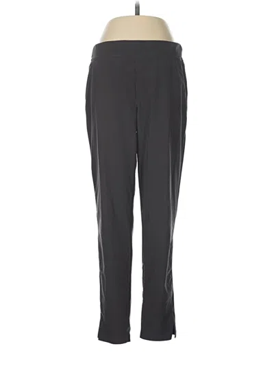 Pre-owned Athleta Track Pants In Gray
