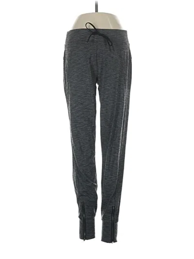 Pre-owned Athleta Track Pants In Gray