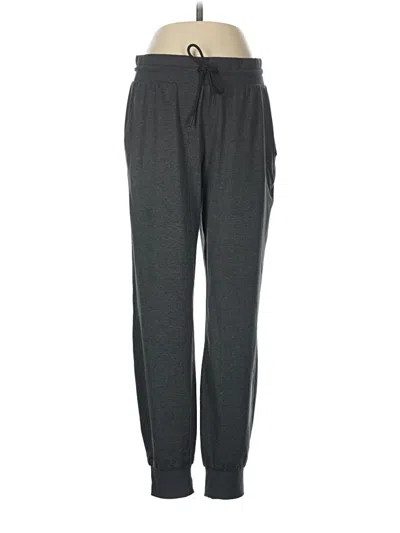 Pre-owned Athleta Track Pants In Gray