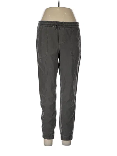 Pre-owned Athleta Track Pants In Gray