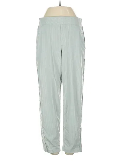 Pre-owned Athleta Track Pants In Green