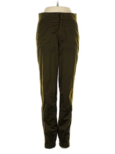 Pre-owned Athleta Track Pants In Green