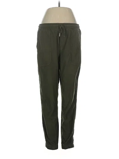 Pre-owned Athleta Track Pants In Green