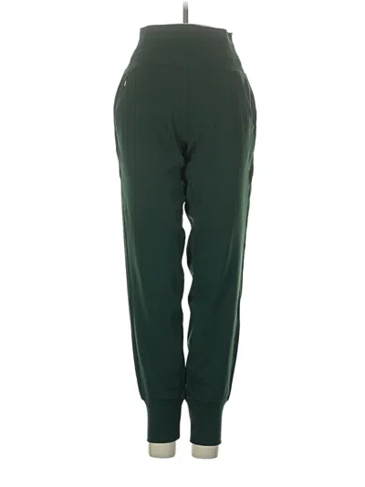 Pre-owned Athleta Track Pants In Green