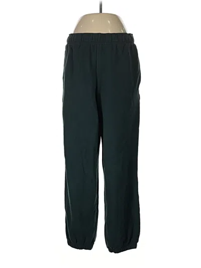 Pre-owned Athleta Track Pants In Green