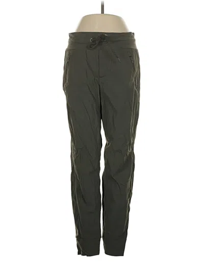 Pre-owned Athleta Track Pants In Green