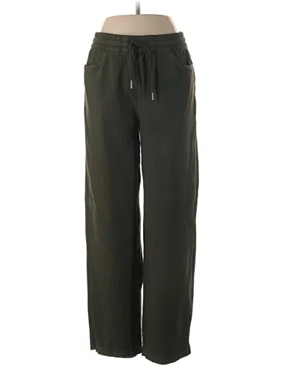 Pre-owned Athleta Track Pants In Green