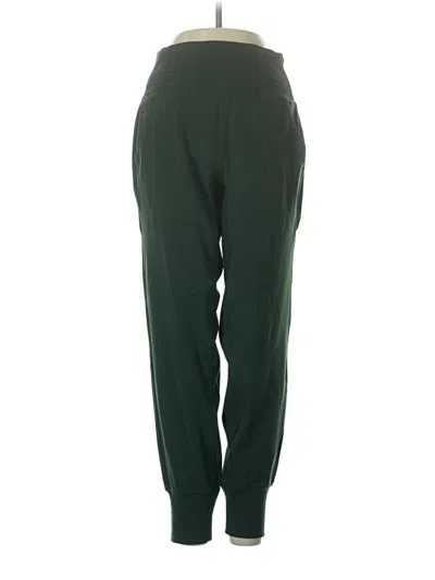 Pre-owned Athleta Track Pants In Green
