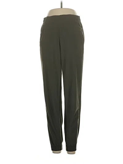 Pre-owned Athleta Track Pants In Green