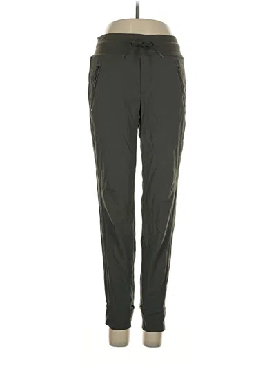 Pre-owned Athleta Track Pants In Green