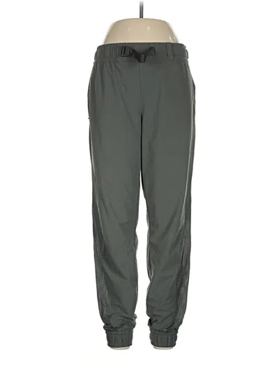 Pre-owned Athleta Track Pants In Green