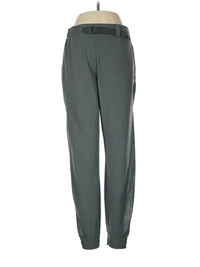 Pre-owned Athleta Track Pants In Green