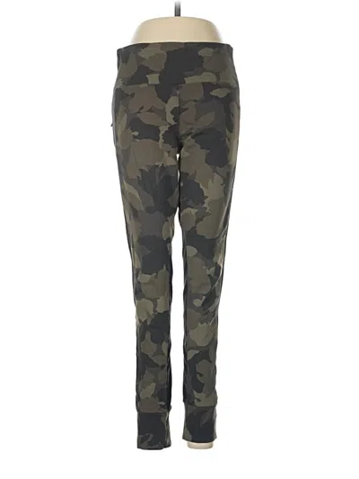Pre-owned Athleta Track Pants In Green