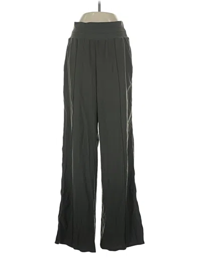 Pre-owned Athleta Track Pants In Green