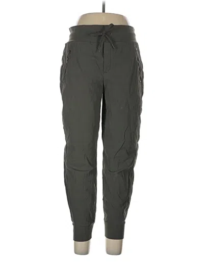 Pre-owned Athleta Track Pants In Green