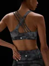 Athleta Train Free Reflective Bra A-c In Black