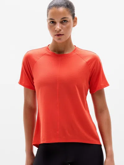 Athleta Trainknit Tee In Pink