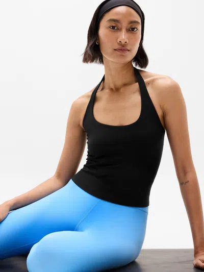 Athleta Transcend Halter In Black