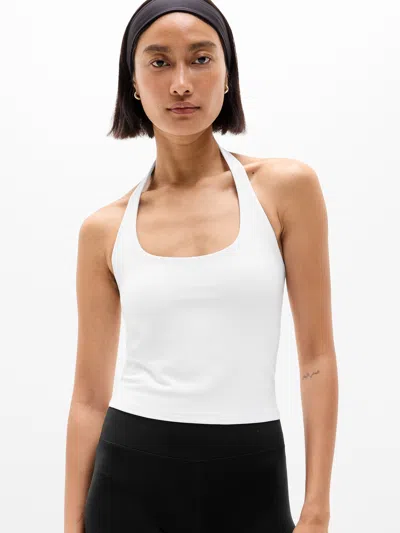 Athleta Transcend Halter In White