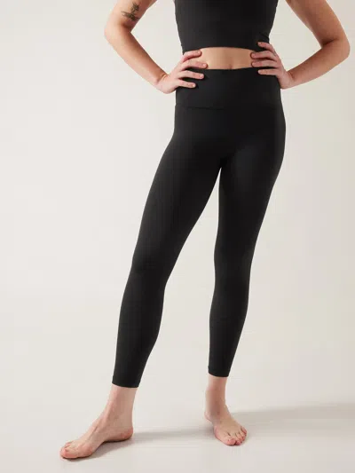 Athleta Transcend High Rise 7/8 Legging In Black