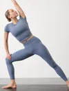 Athleta Transcend High Rise 7/8 Legging In Shadow Blue