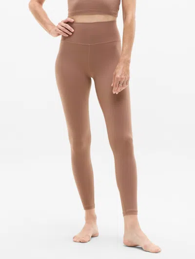 Athleta Transcend High Rise Legging In Brown