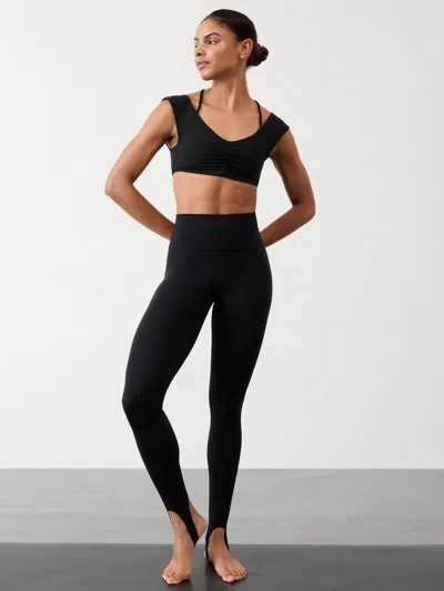 Athleta Transcend High Rise Stirrup Legging In Black