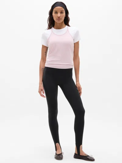 Athleta Transcend High Rise Stirrup Legging In Black