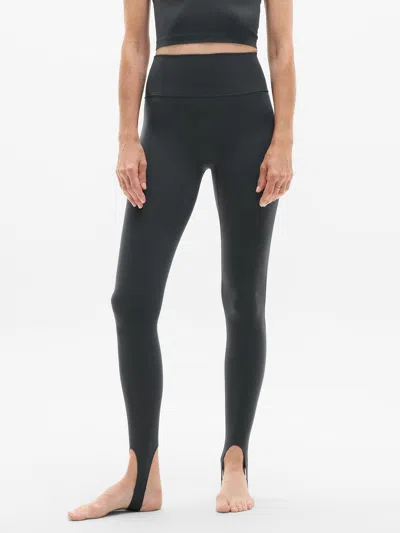Athleta Transcend High Rise Stirrup Legging In Blue
