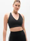 Athleta Transcend Longline Bra D-dd In Black