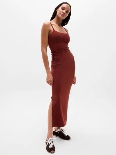 Athleta Transcend Maxi Dress In Brown