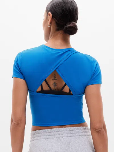 Athleta Transcend Open Back Tee